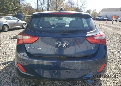 2013 Hyundai Elantra Gt из США, поврежденный, VIN KMHD35LE8DU106588